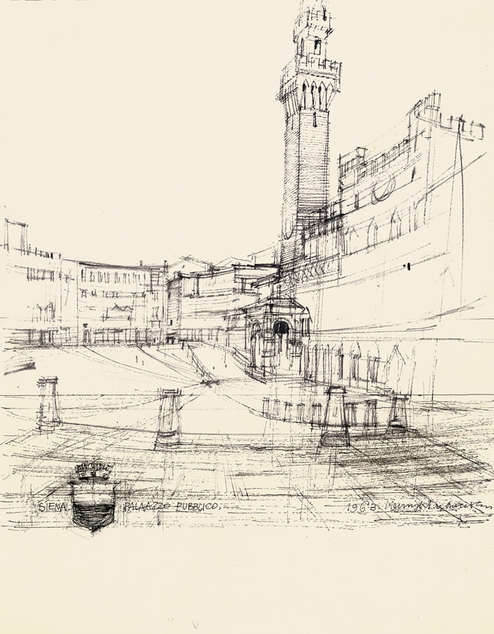 Siena – Palazzo Pubblico (1963)