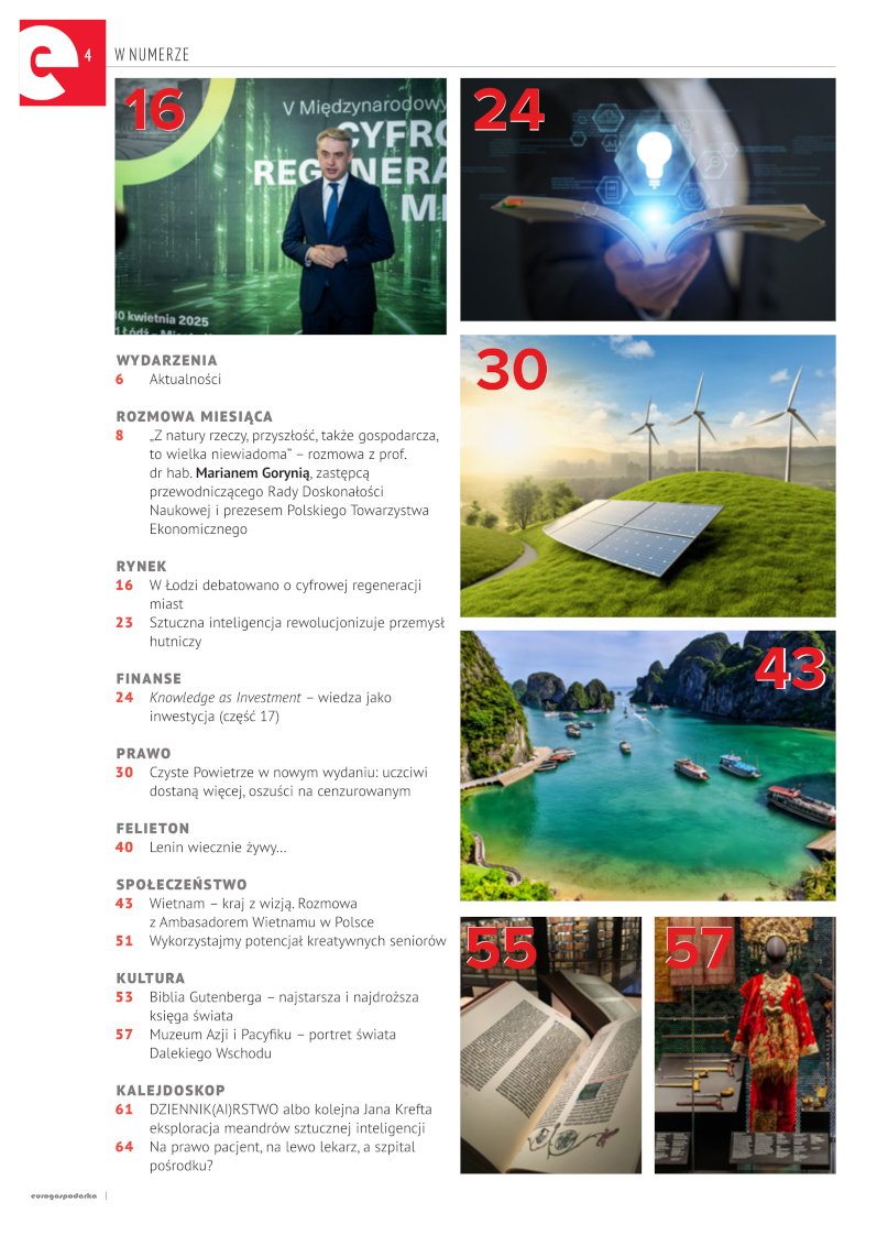 Eurogospodarka numer 5/2025 - Maj 2025