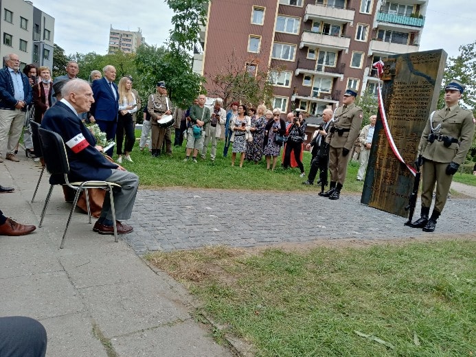 Uroczystości odsłonięcia „Marymonckiego Nieśmiertelnika” fot.2