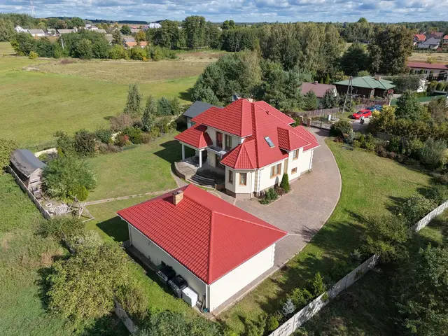 Działka widziana z góry